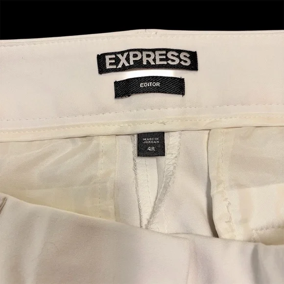 Express Editor Mid Rise Bootcut Pant Size 4R - Picture 8 of 10